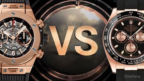 hublot vs rolex prices